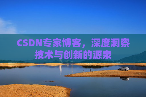 CSDN专家博客,深度洞察技术与创新的源泉